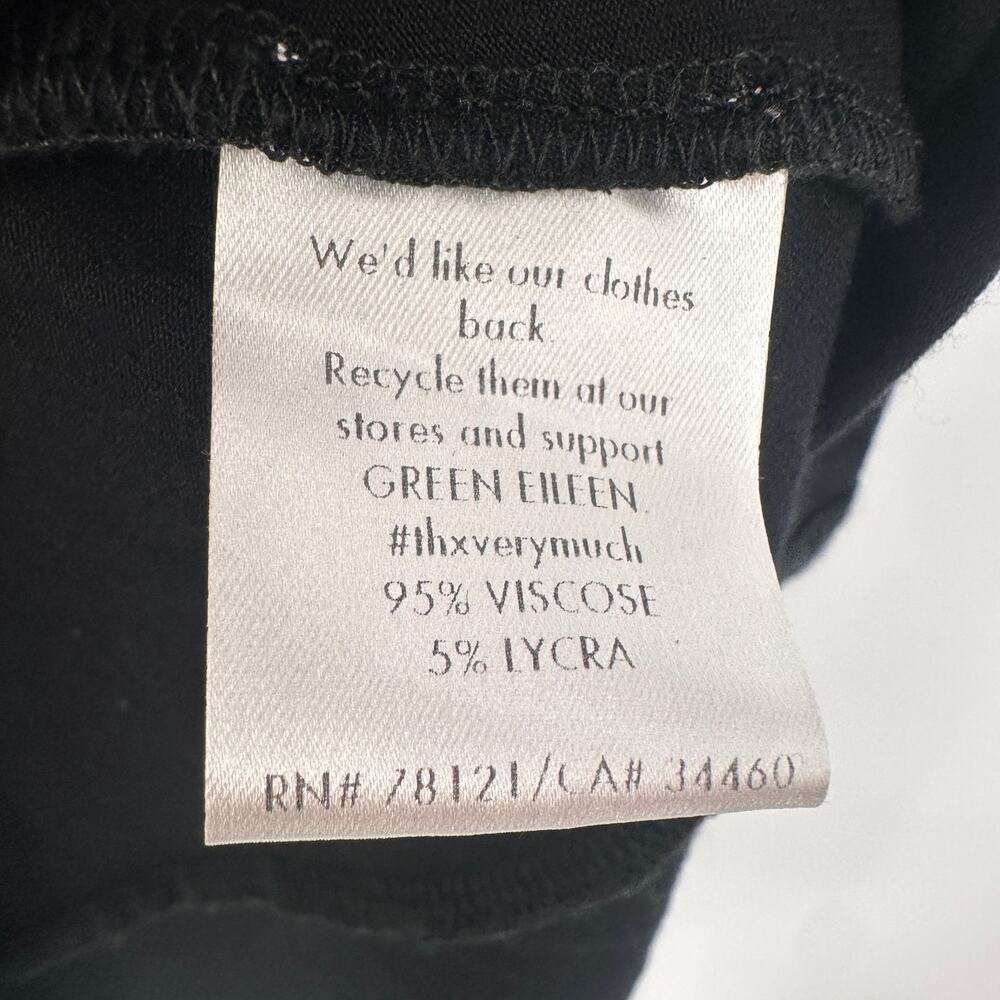 EILEEN FISHER BLack Asymmetrical Tank // Small Petite - Picture 5 of 8